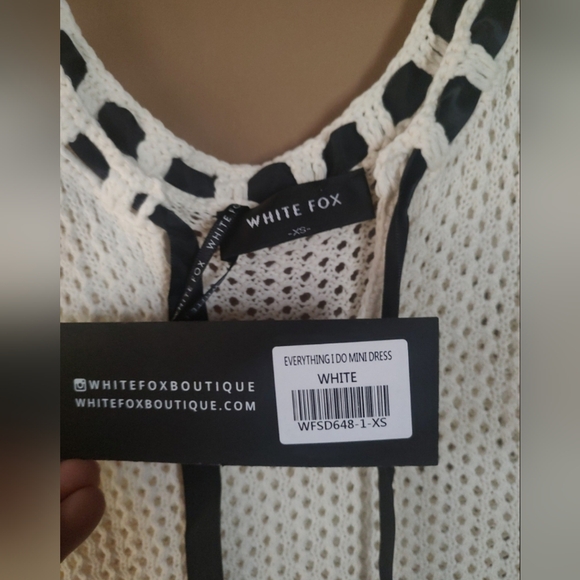 White Fox Everything I Do Mini Dress size XS - Picture 7 of 10